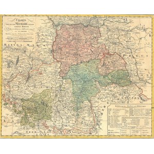 GORZOW WIELKOPOLSKI, CHOJNA, KROSNO ODRZAŃSKIE, TORZYM, STRZELCE KRAJEŃSKIE, SULECHÓW, ŚWIEBODZIN. Map of New March; compiled by. Franz Ludwig Güssefeld