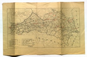 KRAKÓW, LWÓW. Zestaw dwóch map; wyd. ok. 1900