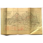 KRAKOW, LWÓW. Set of two maps; issued ca. 1900