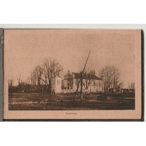 JANÓW POLESKI (Belorussian: Ivanovo, today the capital of Ivanovo District in Brest Region, Belarus). Album of 10 city views in the form of postcards depicting: Church of the Elevation of the Holy Cross in the form of 1917 (1 item); Church of the Protecti