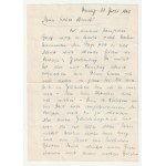 GDAŃSK - Envelope: Hans Schurian DANZIG HEIL. Geistgasse 117 and a handwritten letter; st bdb; dimensions approx. 160x113 mm.
