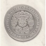 ZYGMUNT I THE OLD (1467-1548), King of Poland, steel engraving depicting a medal from 1527 (obverse and reverse) on the occasion of the incorporation of Mazovia into the Crown and the 60th anniversary of the ruler's birth