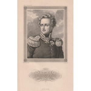 SKRZYNECKI Jan (1787-1860), wódz naczelny powstania listopadowego; ryt. Lehmann, stal. cz.-b.