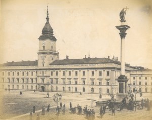 WARSAW. View of the Castle and the Sigismund's Column