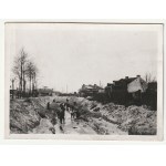 WARSAW. 5 p.b. photos taken by Walter Grenke in December 1940 documenting work on the Bródno canal
