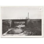 WARSCHAU. 5 teilb. Fotografien von Walter Grenke vom Dezember 1940, die die Arbeiten am Bródno-Kanal dokumentieren