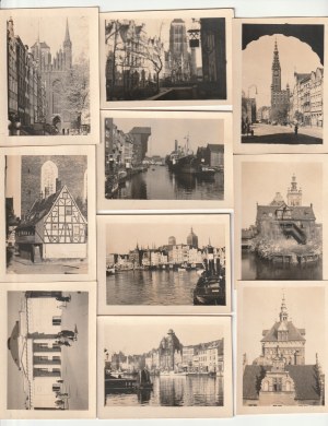 GDAŃSK. a collection of 10 photographs of Gdansk's old town