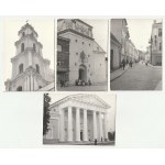 VILNA. 19 Teil-b. Ansichten von Vilnius, insbesondere Vilniuser Denkmäler (u.a. Tor der Morgenröte, Kirche der Himmelfahrt), erstellt von. Karol Nowaliński