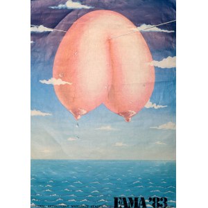 ŚWINOUJŚCIE. Poster of the FAMA'83 Academic Youth Artistic Festival of the Polish Academy of Sciences.