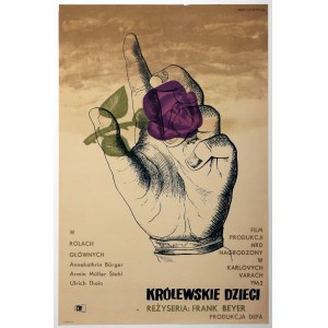 LIPIŃSKI, ERYK (1908-1991). Plakat do filmu Królewskie dzieci, produkcji Defy, z 1962