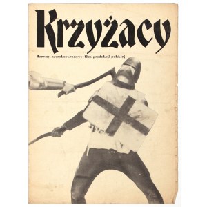 POLEN. CWF pol. Werbedruck des Films: Krzyżacy, ab 1960.