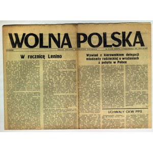 WOLNA POLSKA. Nr. 38 (126), 16.X.1945