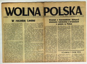 WOLNA POLSKA. Nr 38 (126), 16.X.1945