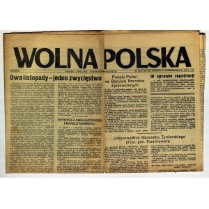 WOLNA POLSKA. Nr. 39-40 (127-128), 30.X.1945