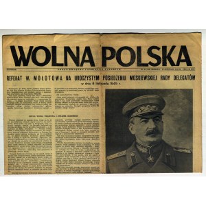 WOLNA POLSKA. Nr. 41 (129), 9.XI.1945