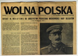 WOLNA POLSKA. Nr 41 (129), 9.XI.1945