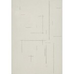 Maciej GĄBKA (ur. 1993), Line Composition I, III - dyptyk, 2014