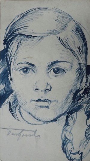 Tadeusz Tarkowski, Portret córki, lata 40 XX w.