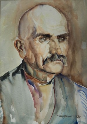 Tadeusz Tarkowski, Portret mężczyzny, 1938 r.