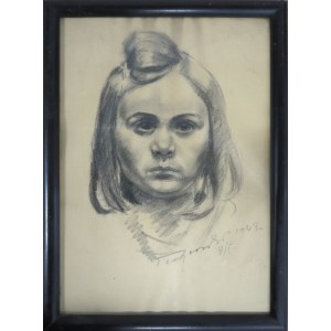 Tadeusz Tarkowski, Bez tytułu (Portret córki), 1942 r.