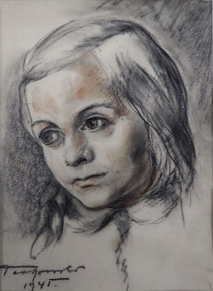 Tadeusz Tarkowski, Portret córki, 1945 r.