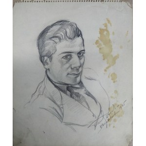 Tadeusz Tarkowski, Portret mężczyzny, 1945 r.