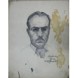 Tadeusz Tarkowski, Portret mężczyzny, 1944 r.