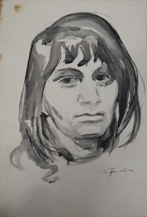 Tadeusz Tarkowski, Portret kobiety, lata 50 XX w.