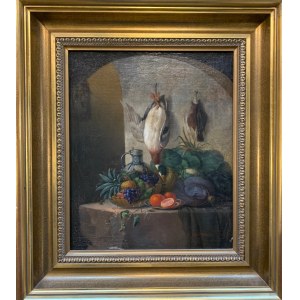 Malarz nieokreślony (XIX w.), Martwa natura z kaczką