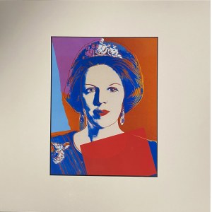 Andy Warhol ( 1928 - 1987 ), Kö nig Beatrix - Variante - 3/4