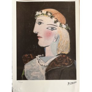 Pablo Picasso ( 1881 - 1973 ), Portret Marii Teresy Walter