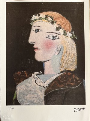 Pablo Picasso ( 1881 - 1973 ), Portret Marii Teresy Walter