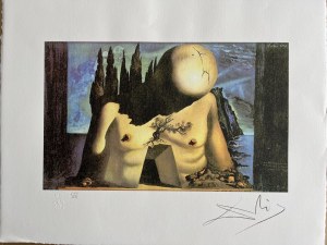 Salvador Dali ( 1904 - 1989 ), Litografia