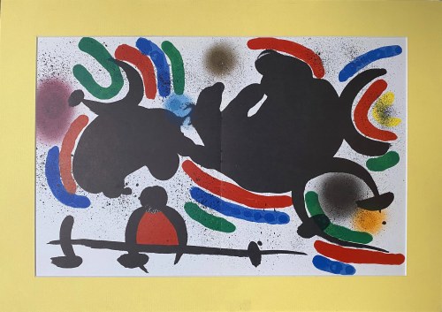 Joan Miro (1893 - 1983 ), Litographs I ( nr VIII)