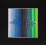 Victor Vasarely (1906 Pécs - 1997 Paryż), Vonal 10 plansz , 1971