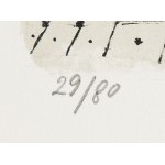 Jan Lebenstein (1930 Brześć Litewski - 1999 Kraków), 11 litografii z teki Carnet Incomplet, 1966