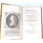 WIRGILIUSZ- ENEIDA wyd. 1 z 1809r., tłum. Dmochowski