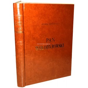 SIENKIEWICZ - PAN WOŁODYJOWSKI edycja bibliofilska