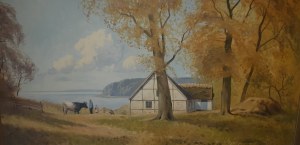 Niels Walseth, Scena przy jeziorze