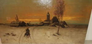 Johann Jungblut, Scena zimowa
