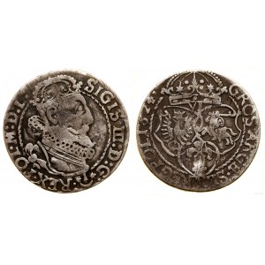 Polska, szóstak, 1624, Kraków