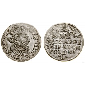 Polska, trojak, 1623, Kraków