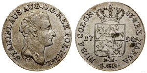 Polska, złotówka, 1790 EB, Warszawa
