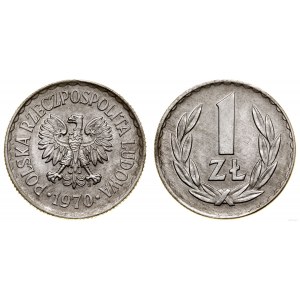 Polska, 1 złoty, 1970, Warszawa