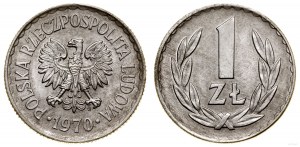Polska, 1 złoty, 1970, Warszawa