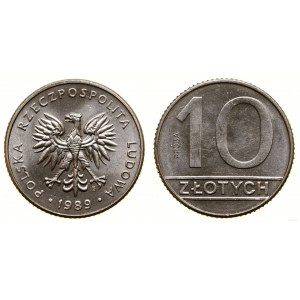 Polska, 10 złotych, 1989, Warszawa