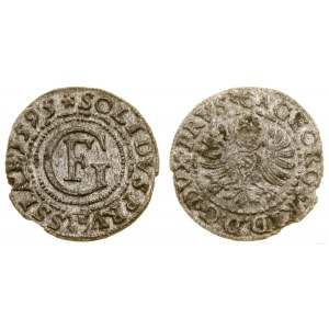 Prusy Książęce (1525-1657), szeląg, 1595, Królewiec