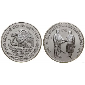 Meksyk, 20 peso, 2010 oM, Meksyk