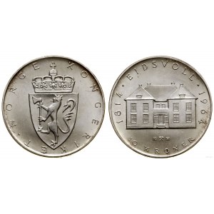 Norwegia, 10 koron, 1964, Kongsberg