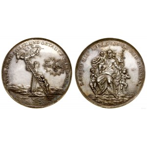 Śląsk, medal na pamiątkę chrztu (?), ok. (1680-1740), Wrocław